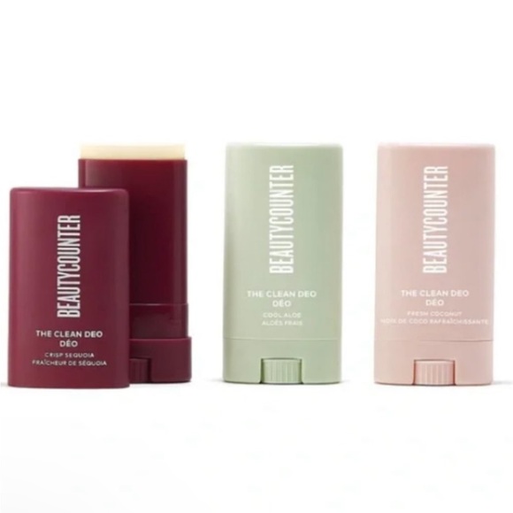 beautycounter Bath & Body New Beautycounter Mini Clean Deo Trio